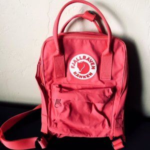 Fjallraven Kanken Backpack Handbag Coral Pink